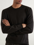 Zegna - Cashmere and Silk-Blend Sweater - Brown
