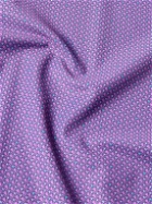 Peter Millar - Signature Printed Stretch-Jersey Golf Polo Shirt - Purple