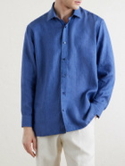 Charvet - Linen Shirt - Blue