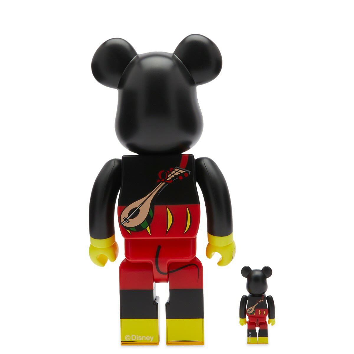 Medicom BE@RBRICK Mickey the Bard 100% u0026 400% in Multi