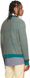 Wales Bonner Blue Chorus Sweater