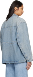 AGOLDE Blue Aubrey Denim Jacket