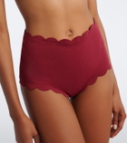Marysia Santa Monica scalloped bikini bottoms