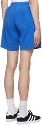 Sporty & Rich Blue Wellness Studio Gym Shorts