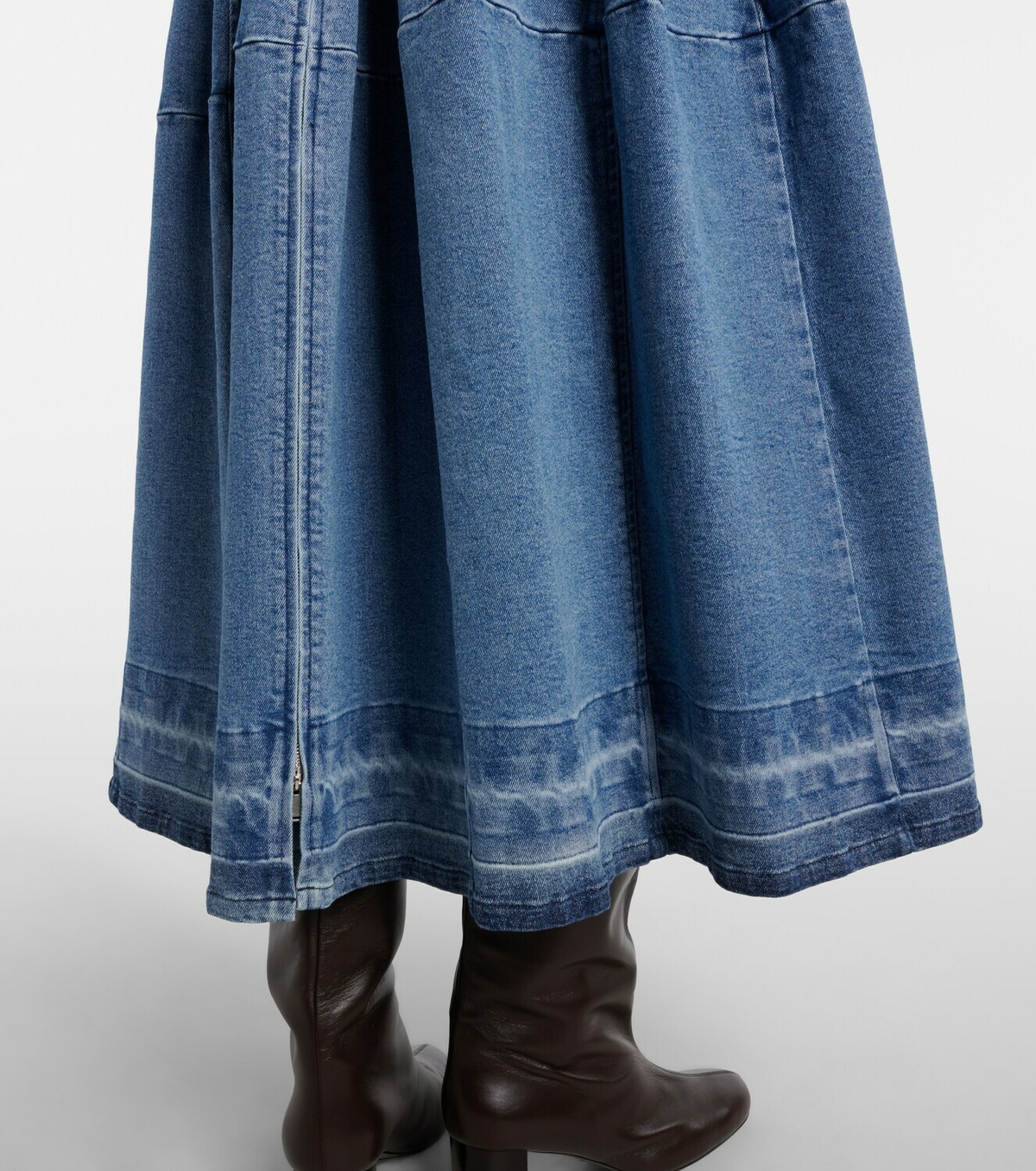 Simkhai Bowen denim maxi dress