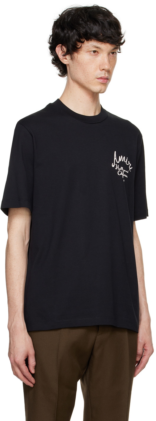 AMIRI Black 'Hollywood' T-shirt Amiri