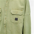 The Trilogy Tapes Men's TTT Overshirt in Army