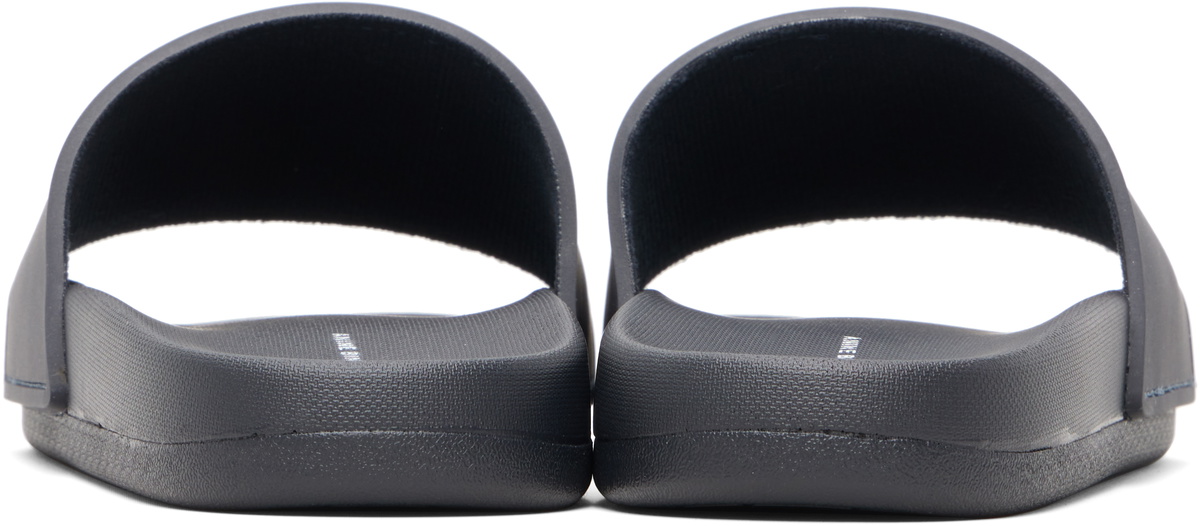 ANINE BING Navy Isla Slides