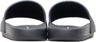 ANINE BING Navy Isla Slides
