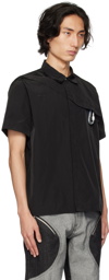 HELIOT EMIL Black Carabiner Shirt