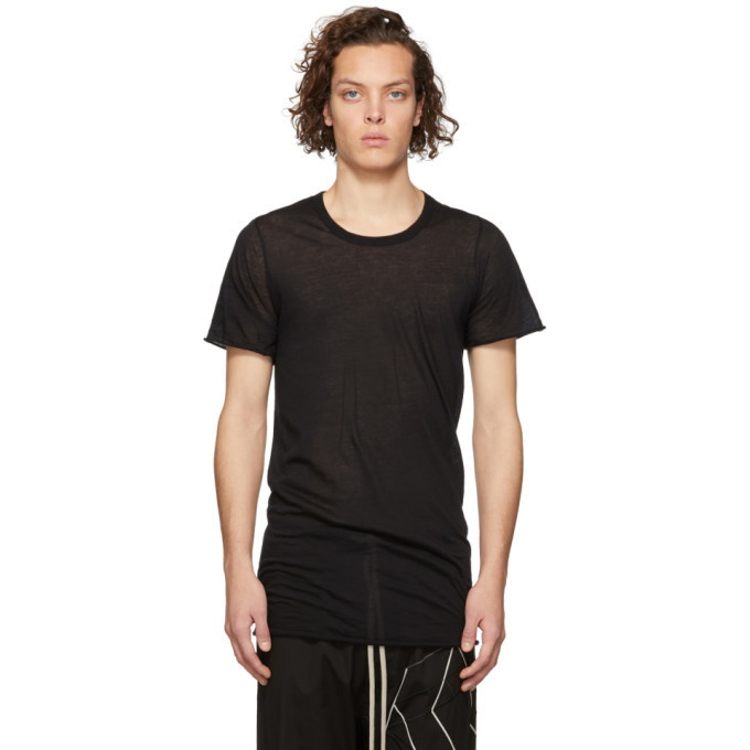 Photo: Rick Owens Black Basic T-Shirt