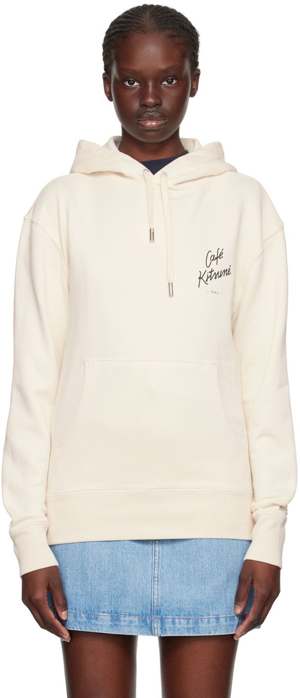 Maison Kitsuné Off-White 'Café Kitsuné' Hoodie Maison Kitsune