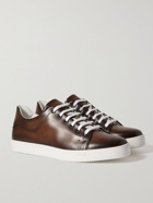 Berluti - Playtime Venezia Leather Sneakers - Brown
