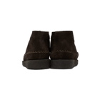 Comme des Garcons Homme Deux Brown Padmore and Barnes Edition Willow Boots