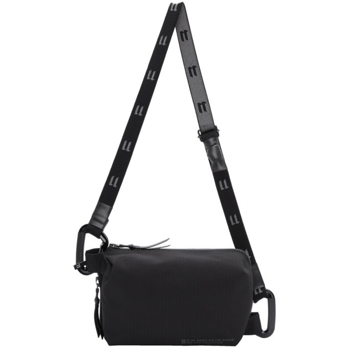 11 by Boris Bidjan Saberi ケース 11 by Boris Bidjan Saberi Black Cross Body Pouch 11 by Boris