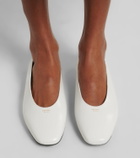 Prada Leather ballet flats