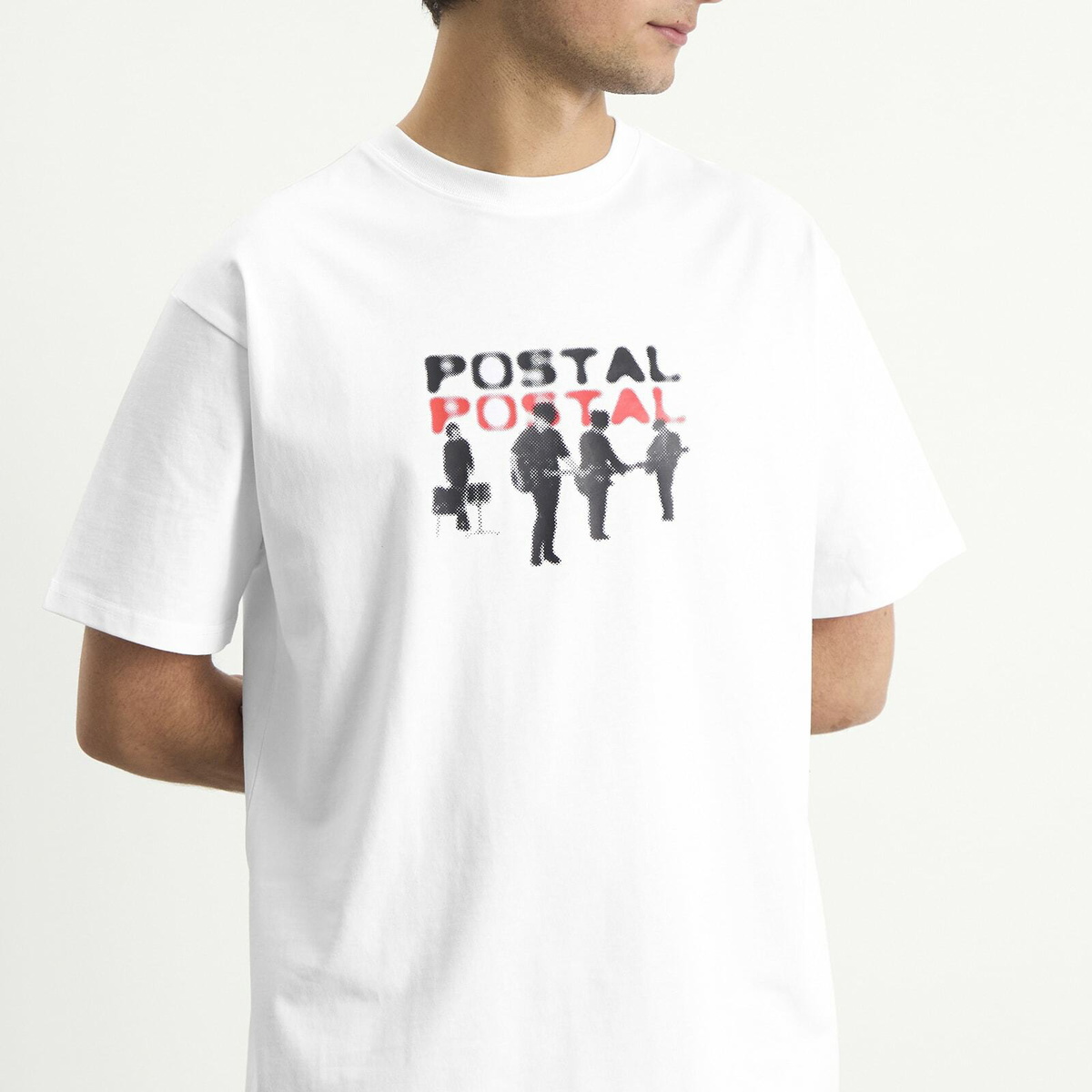 POSTAL Men's Candy T-Shirt in White