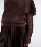 Joseph Parwich one-shoulder cashmere sweater
