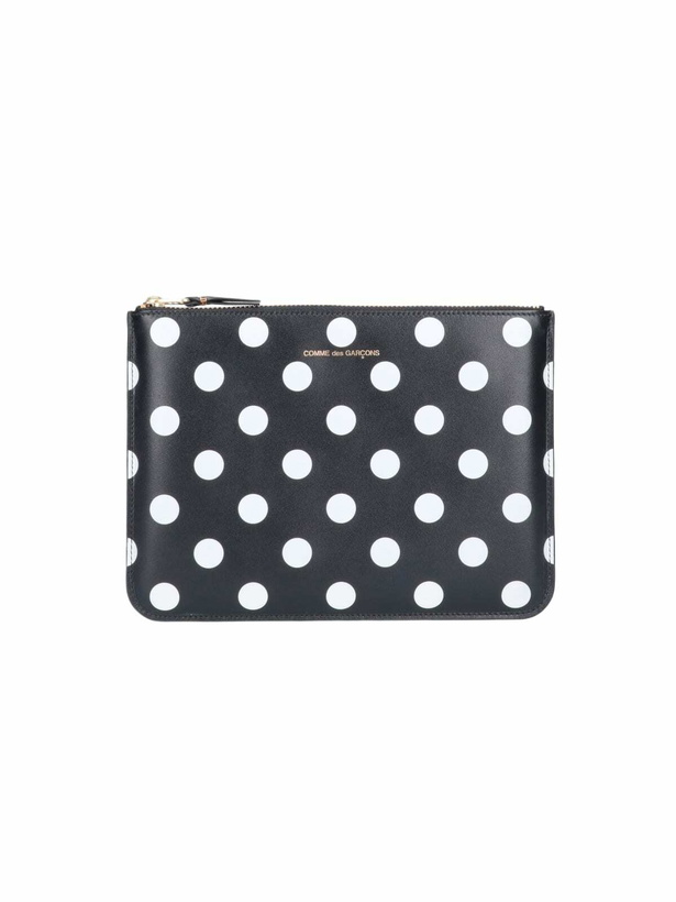 Photo: Comme des Garçons Wallet polka Dots pouch