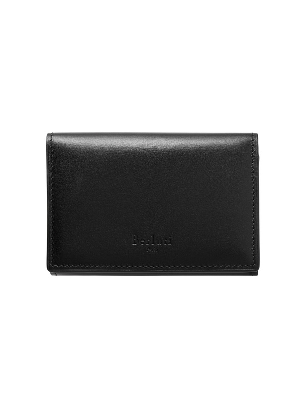 Photo: Berluti - Imbuia Neo Scritto Venezia Leather Bifold Cardholder