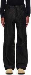 Isa Boulder SSENSE Exclusive Black Blaze Trousers