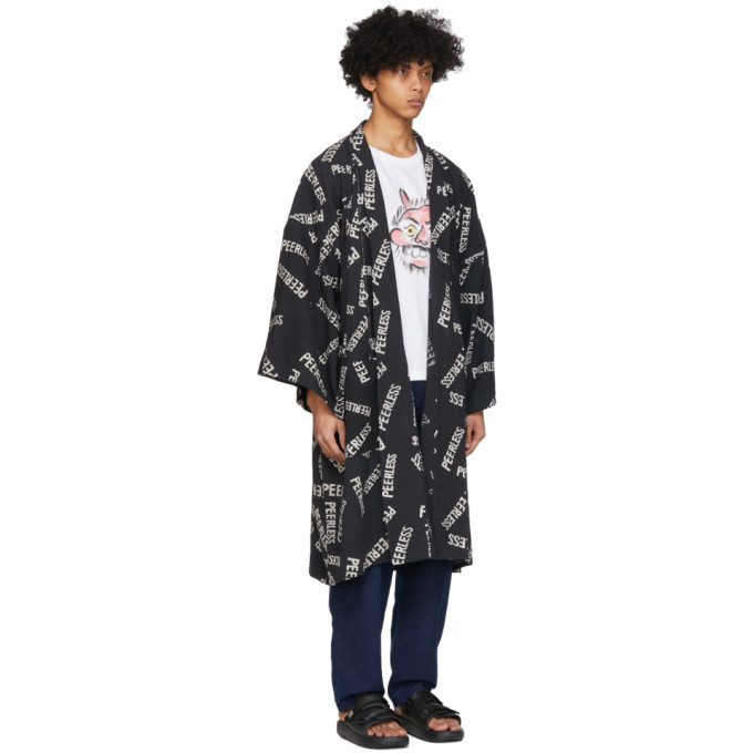 Visvim Black Kieje Haveli Coat Visvim
