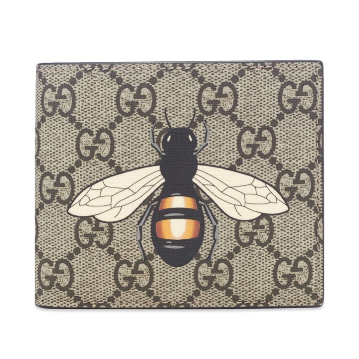 Photo: Gucci GG Supreme Bee Billfold Wallet