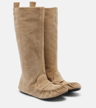 Acne Studios Suede knee-high boots