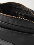 TOM FORD - Leather-Trimmed Nylon Wash Bag