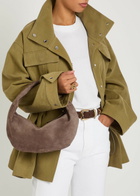 Khaite Olivia Medium Snake-effect Suede and Leather top Handle bag - Multicoloured 1 - One Size
