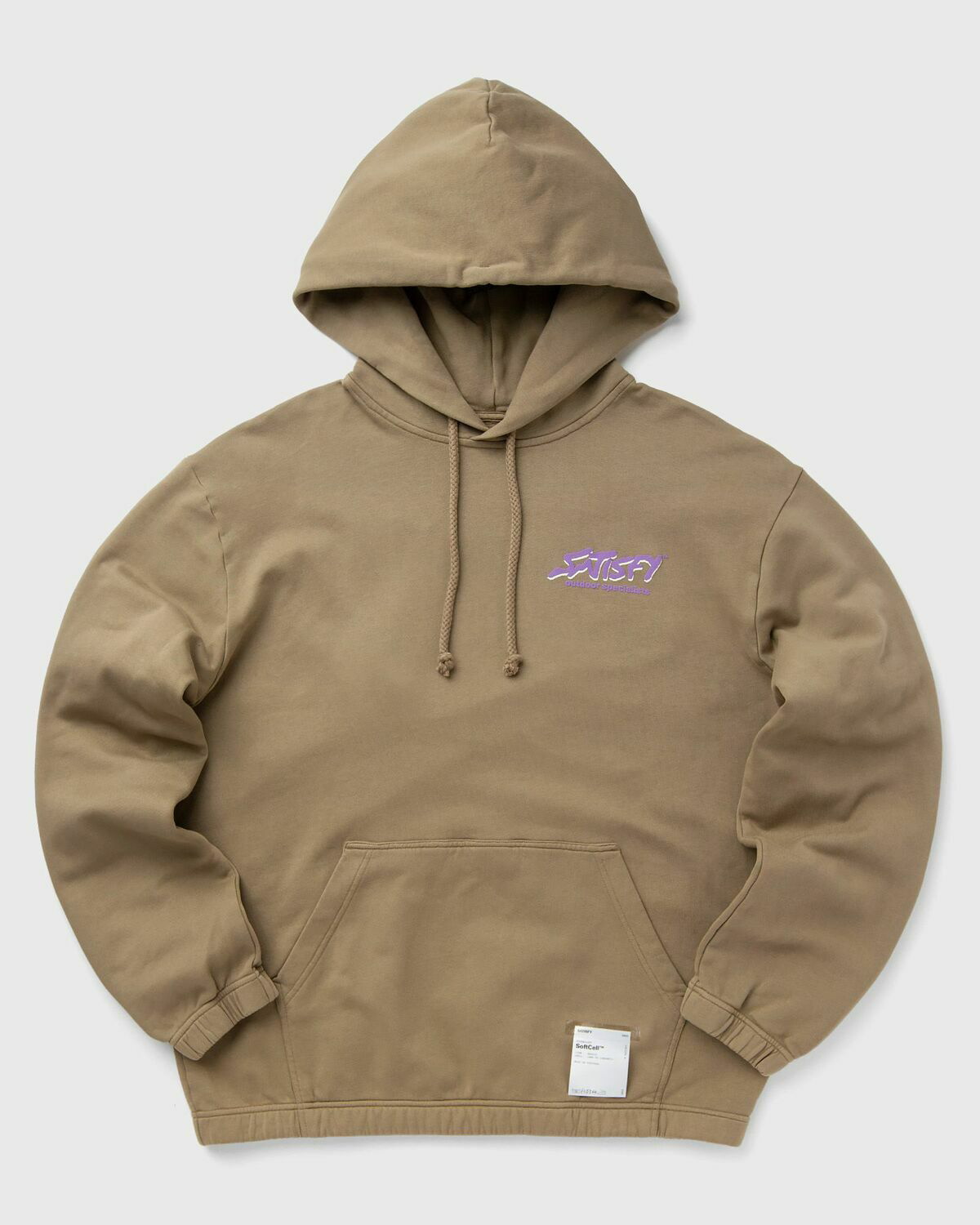 Satisfy Running Soft Cell Beige パーカー Satisfy Running Soft Cell Hoodie Beige Hoodies Satisfy