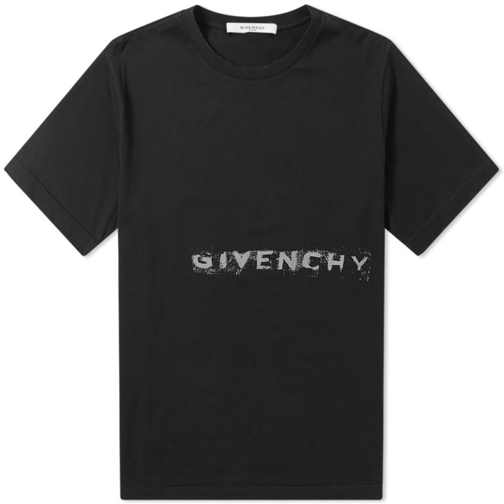 Photo: Givenchy Faded Logo Tee
