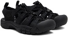 KEEN Black Newport H2 Sandals