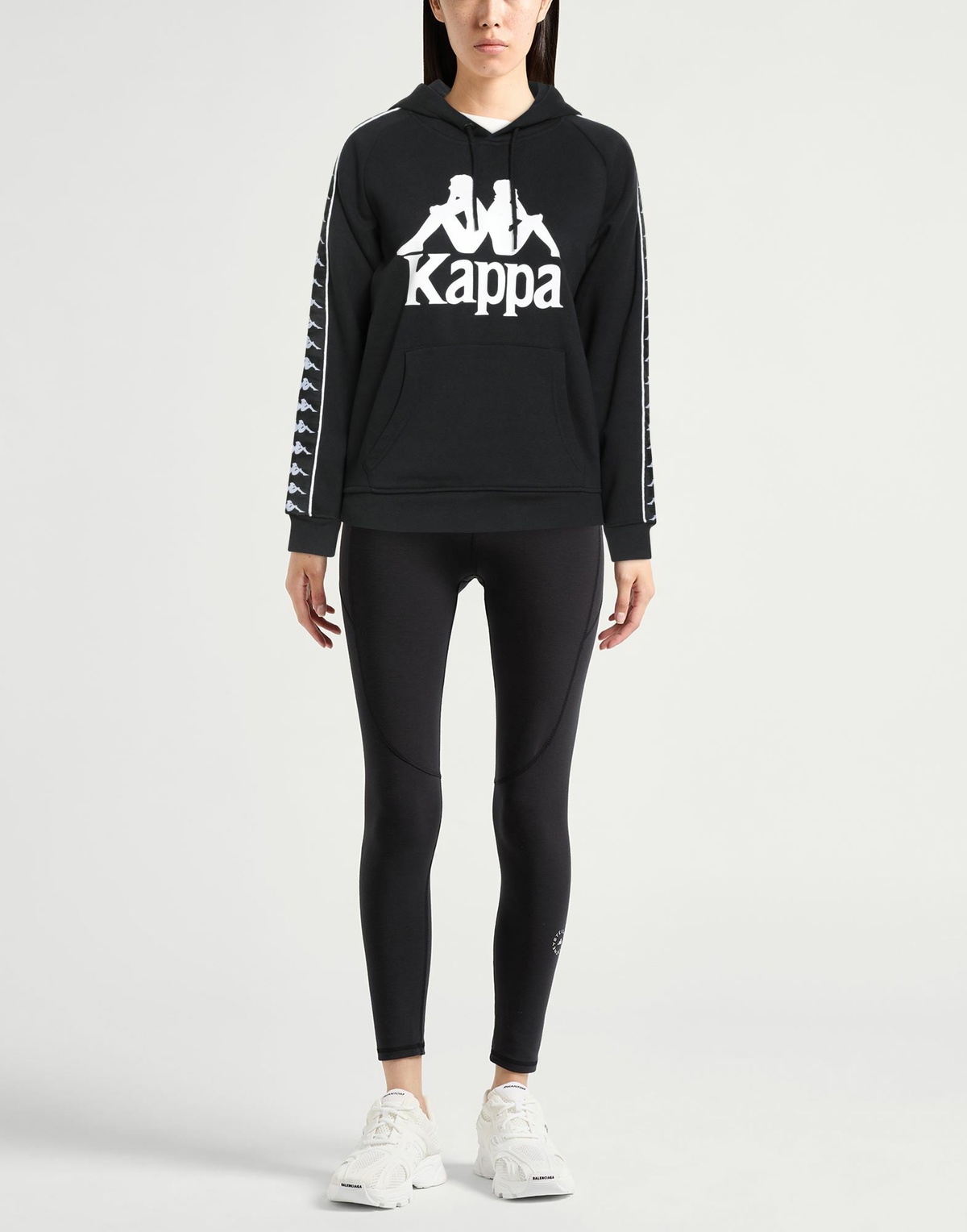 Kappa Womens Sweatshirt in Black
