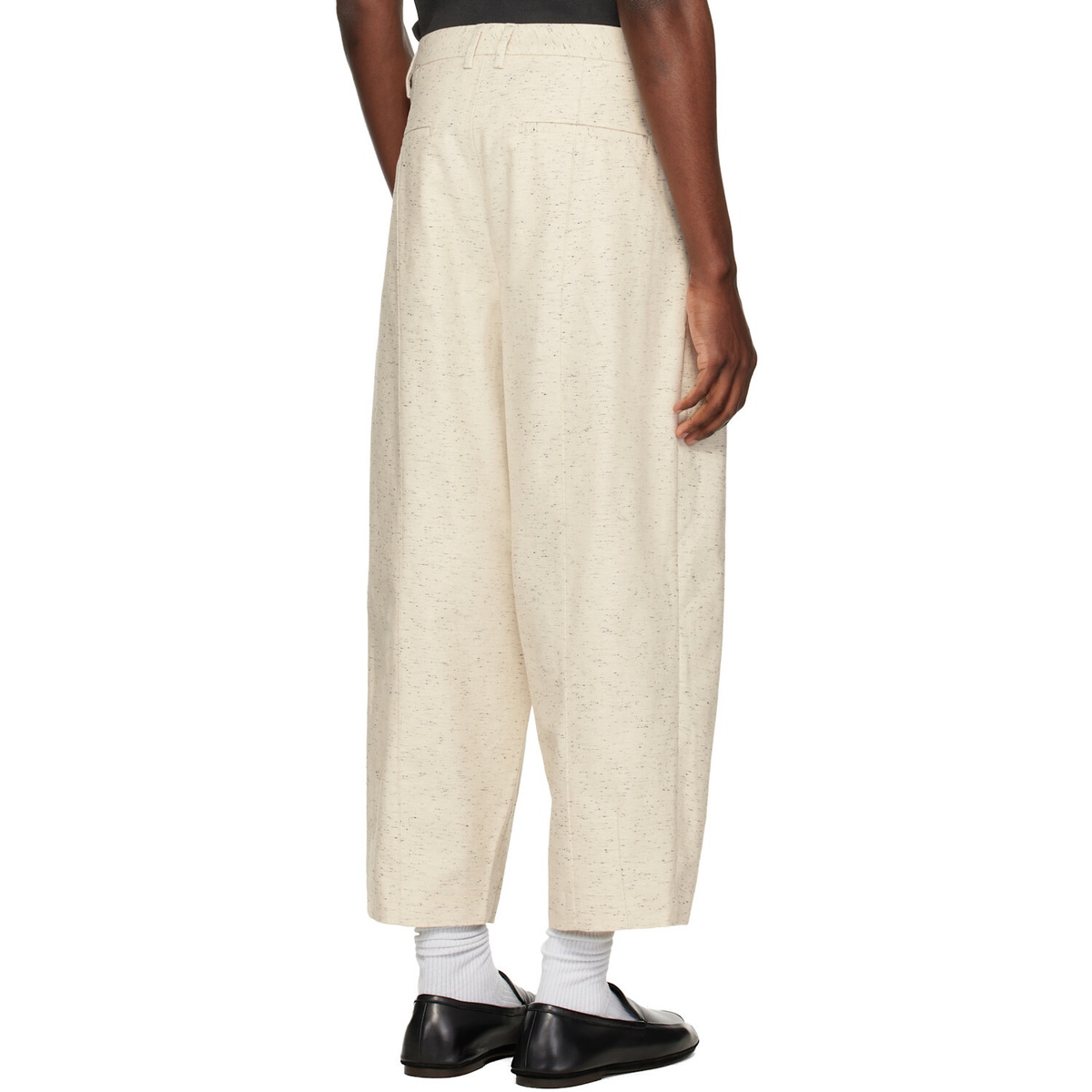 Entire Studios Off-White Carrot Trousers