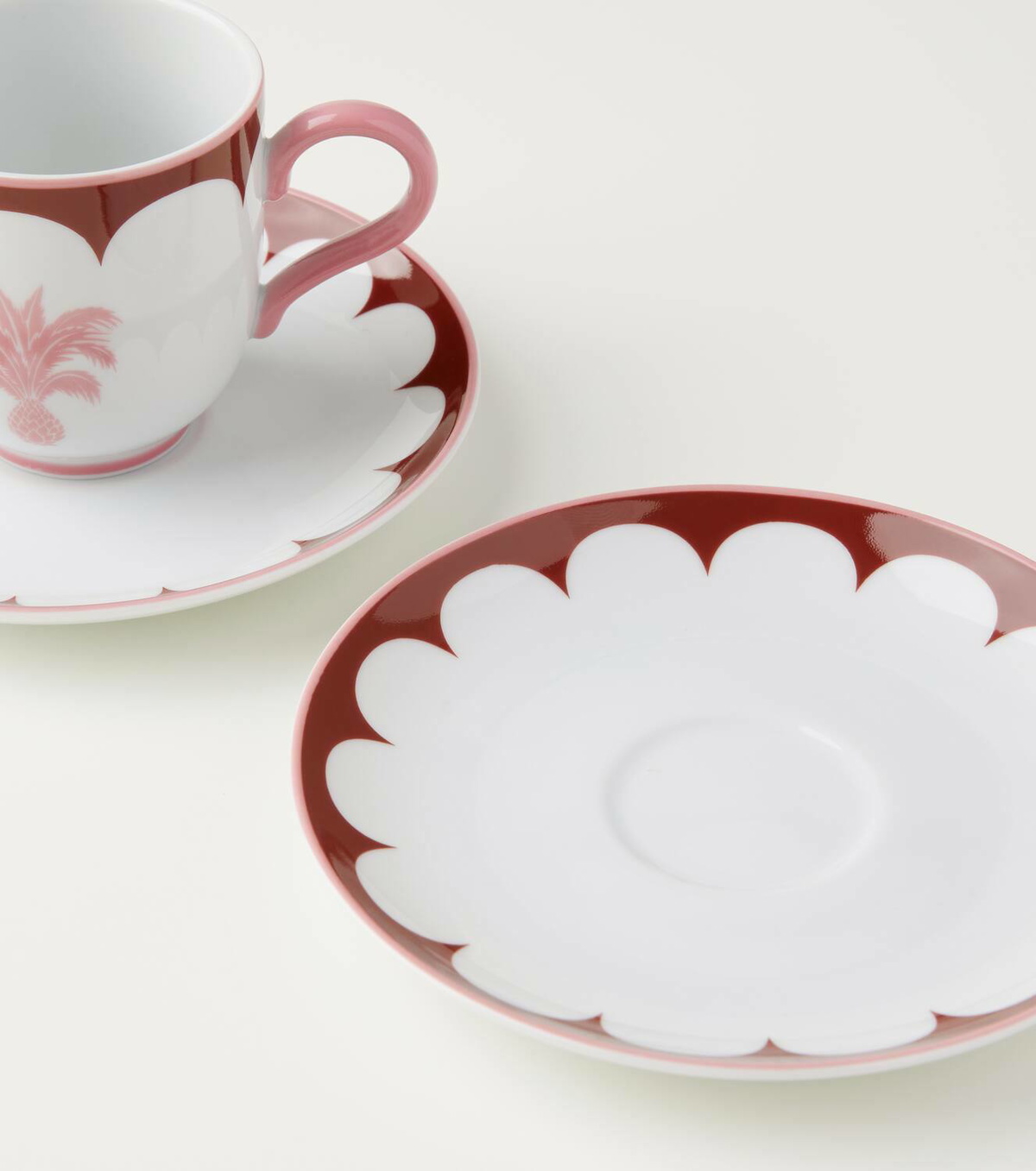 Aquazzura Casa Jaipur set of 2 espresso cups and saucers