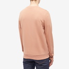 A.P.C. Men's Madame Logo Crew Sweat in Rose