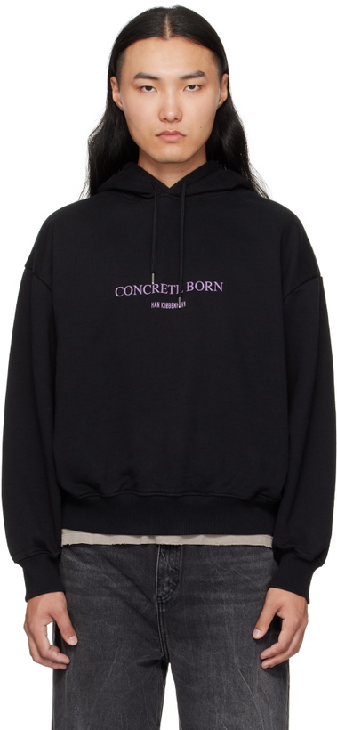 Photo: Han Kjobenhavn Black Logo Oversized Hoodie