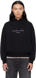 Han Kjobenhavn Black Logo Oversized Hoodie