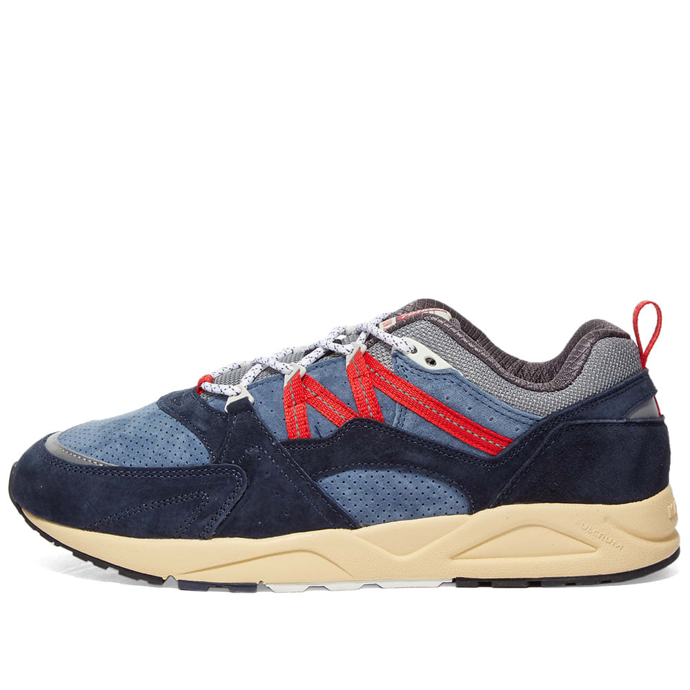 Karhu Men's Fusion 2.0 Sneakers in India Ink/Fiery Red Karhu