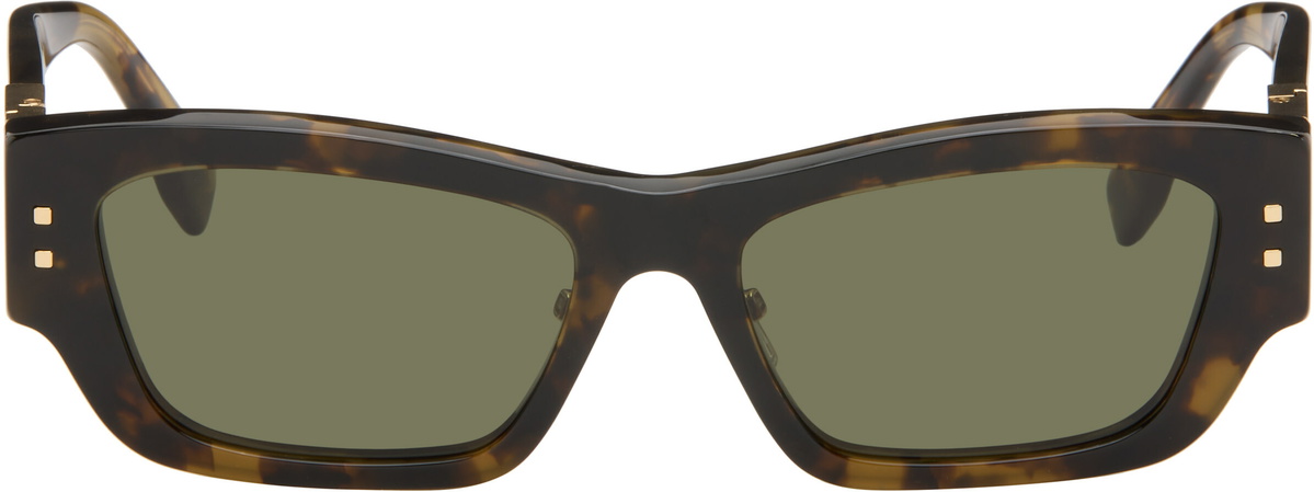 Fendi Brown 'Fendi FFold' Sunglasses