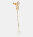 Chloé Embellished faux pearl drop earrings