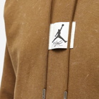Air Jordan Men's Washed Fleece Popover Hoody in Light Olive