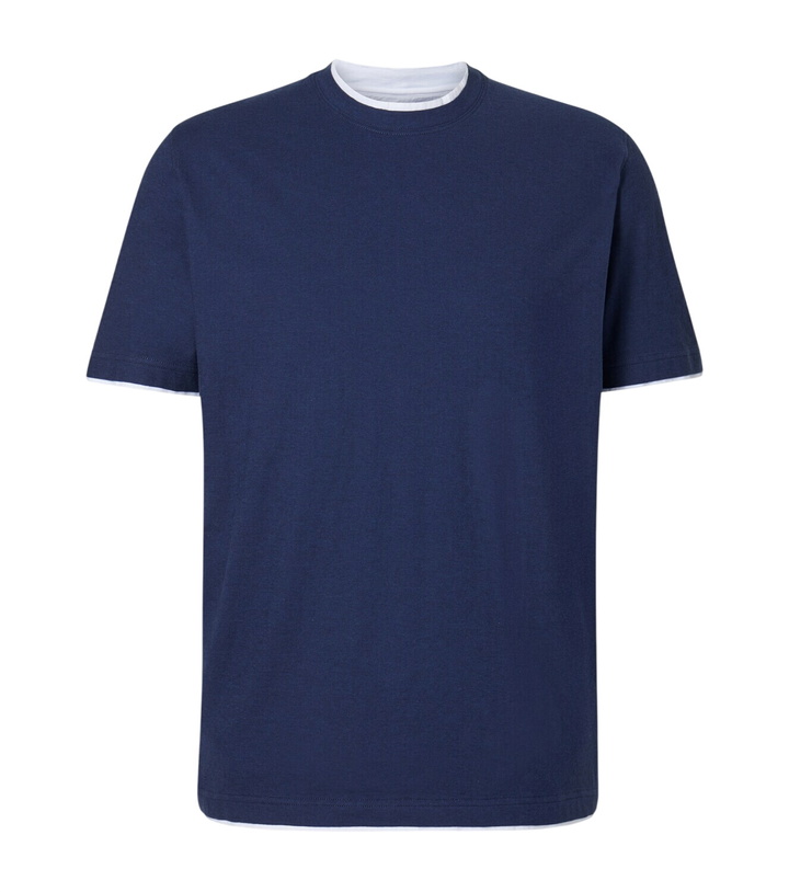 Photo: Fedeli Cotton jersey T-shirt