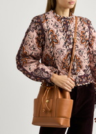 Veronica Beard Goody Leather Bucket bag - Brown - One Size
