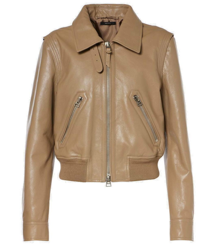 Photo: Tom Ford Leather blouson