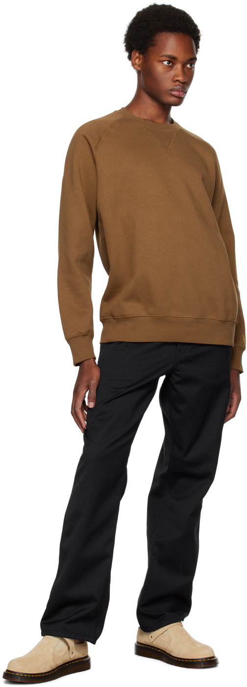 Carhartt Work In Progress Brown Chase Sweatshirt Carhartt WIP