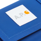 A.P.C. x Carhartt WIP Canvas Wallet