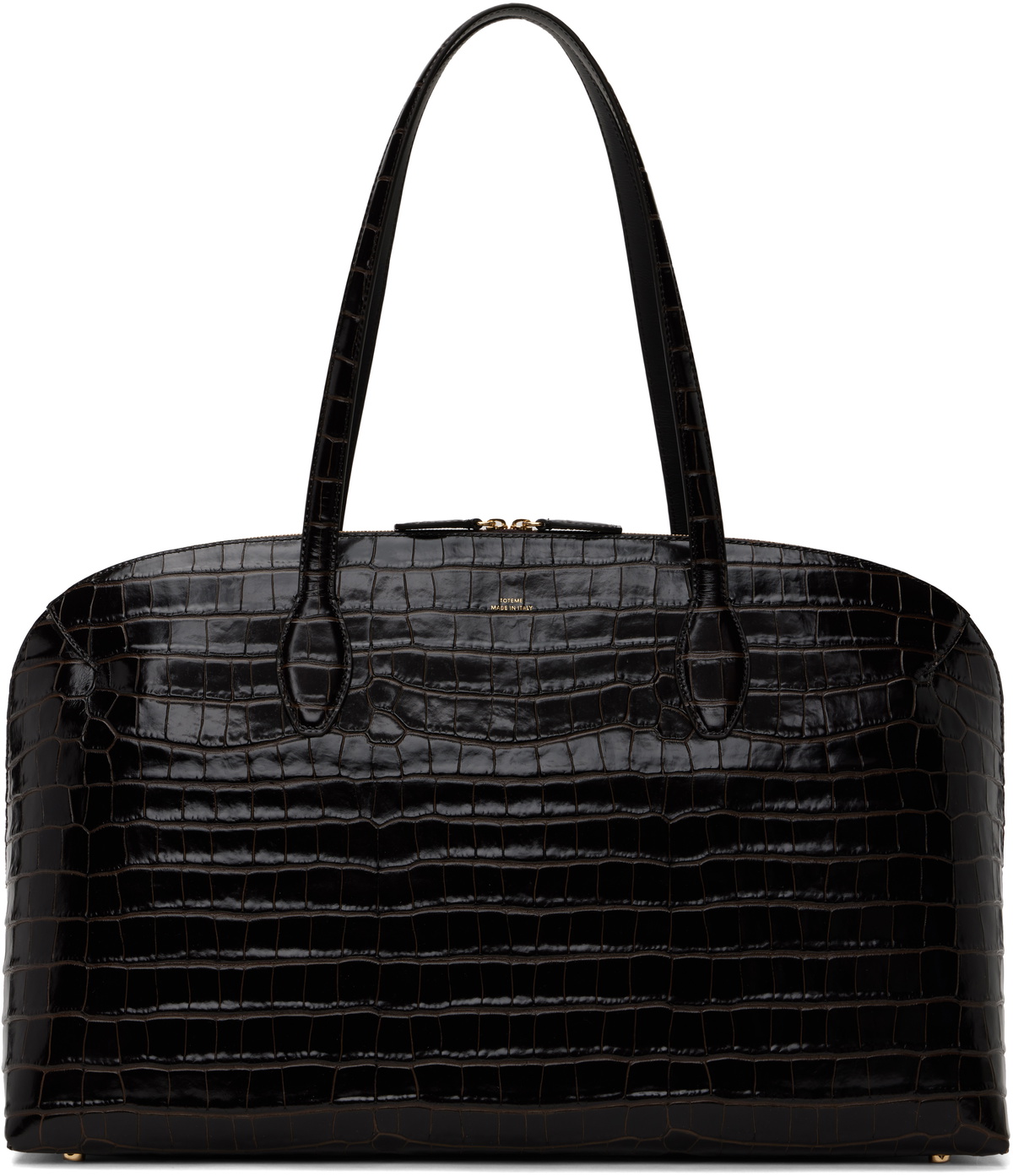 トートバッグ DURAZZI MILANO Black leather mini Swing handbag DURAZZI MILANO Black Swing Bag