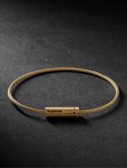 Le Gramme - Le 11 Brushed 18-Karat Gold Bracelet - Gold